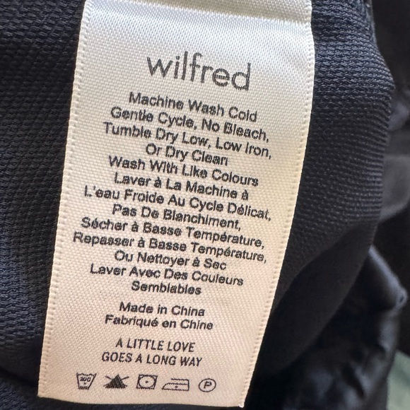 Aritzia Wilfred Ecoulement jumpsuit Black Tie Back Sleeveless - Picture 13 of 14